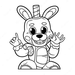 Springtrap Fnaf Páginas Para Colorear