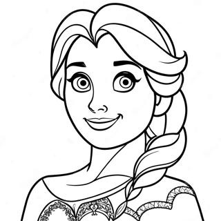Pagina Para Colorear De Elsa De Frozen 1198-1314