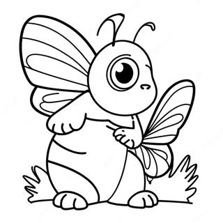 Pagina Para Colorear De Mothra Y Larva 120889 55730