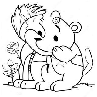 Pagina Para Colorear De Calvin Y Hobbes 121038-55646