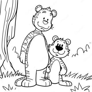 Pagina Para Colorear De Calvin Y Hobbes 121038-55833