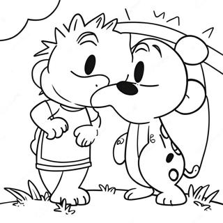 Pagina Para Colorear De Calvin Y Hobbes 121038-55834