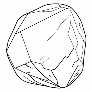 Pagina Para Colorear De Roca De Cuarzo Brillante 121117 55904