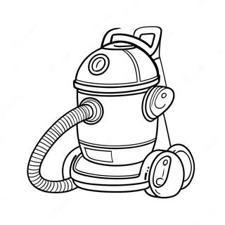 Pagina Para Colorear De Aspiradora De Dibujos Animados 121531 56203