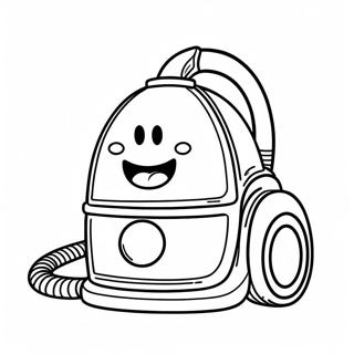 Pagina Para Colorear De Aspiradora Linda Con Mascota 121533 56211