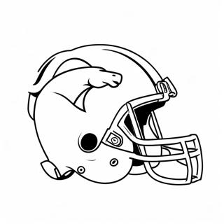 Pagina Para Colorear Del Logo De Los Denver Broncos 121657 56300
