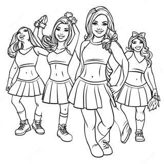 Pagina Para Colorear De Las Porristas De Los Broncos 121658 56301
