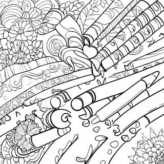 Marcadores Páginas para colorear