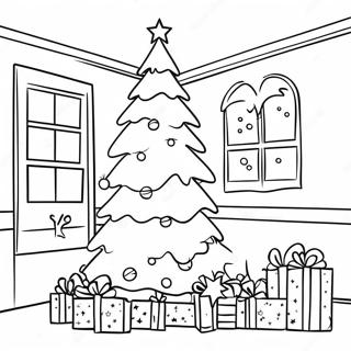 Pagina Para Colorear Del Arbol De Navidad De Harry Potter 122146 56689