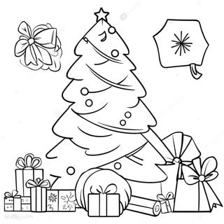 Pagina Para Colorear Del Arbol De Navidad De Harry Potter 122146 56691