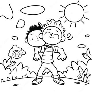 Gran Nate Páginas para colorear