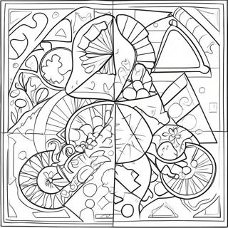 Pagina Para Colorear De Geometria Creativa De 5to Grado 122221-56743