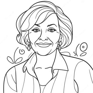 La Tia Mas Genial Para Colorear 122325 56881