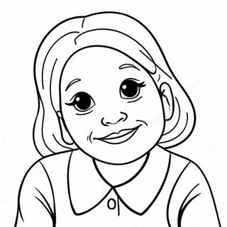 La Tia Mas Carinosa Para Colorear 122326 56885