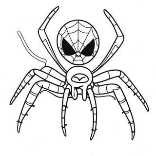 Dibujo Para Colorear De Spider Punk 122347-56890