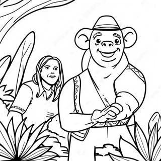 Pagina Para Colorear De Jumanji 122604-57090