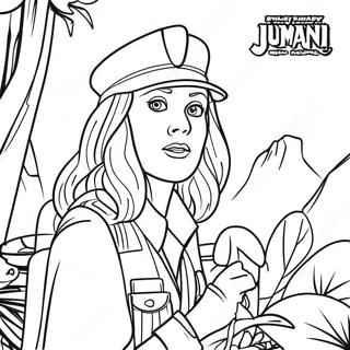 Pagina Para Colorear De Jumanji 122604-57092