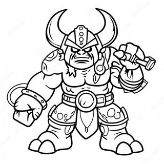 Pagina Para Colorear De Ork Warboss En Combate 123199-57559