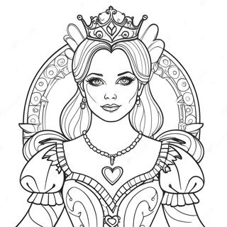 Pagina Para Colorear De La Reina De Corazones Steampunk Gotica 123743-57985