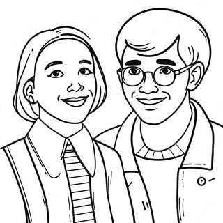 Pagina Para Colorear De Comunidad Inclusiva 124097-58255