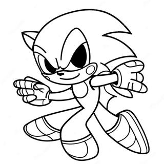 Sonic Hombre Araña Páginas Para Colorear