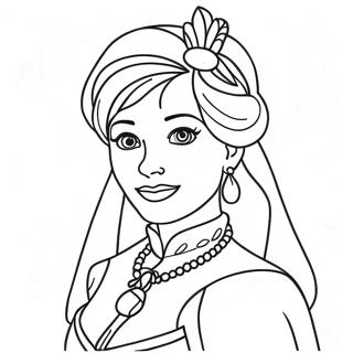 Pagina Para Colorear De La Colorida Aventura De Anastasia 124565-58717