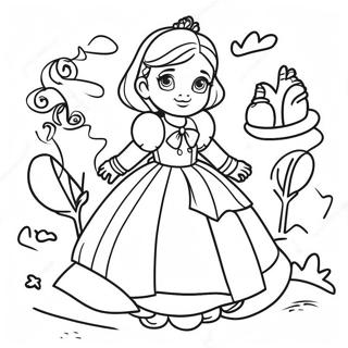 Pagina Para Colorear De La Colorida Aventura De Anastasia 124565-58719