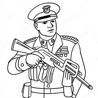 Dibujo Para Colorear Del Cuerpo De Marines 125205-59203