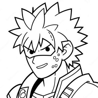 Pagina Para Colorear De Bakugo 125333-59303