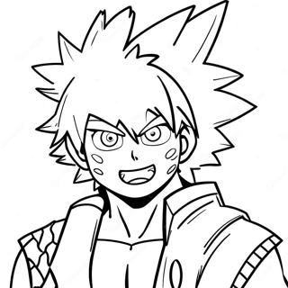 Pagina Para Colorear De Bakugo 125333-59304