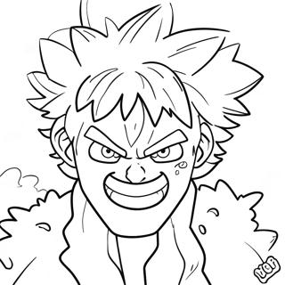 Pagina Para Colorear De Accion Explosiva De Bakugo 125334-59306