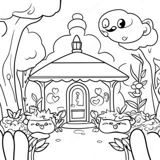 Pagina Para Colorear Del Jardin Magico De Butterbean Cafe 125850-59709
