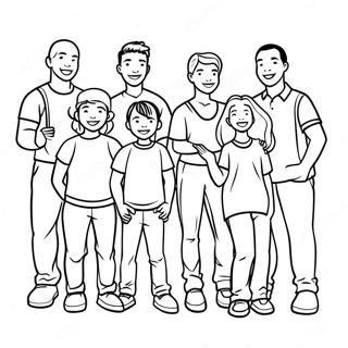 Pagina Para Colorear De Grupo De Apoyo De Aa 125979-59808