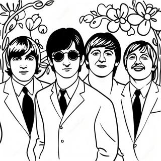 Pagina Para Colorear De Los Beatles 126701-60364