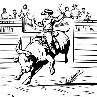 Pagina Para Colorear De La Monta De Toros Pbr 126883-60501