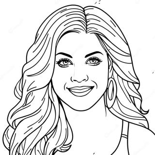 Pagina Para Colorear De Shakira 127011-60601