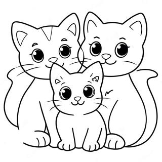 Pagina Para Colorear De Curiosos Gatitos Explorando 127272-60818