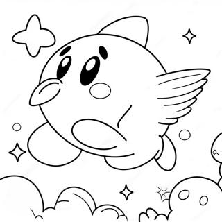 Kirby Páginas Para Colorear