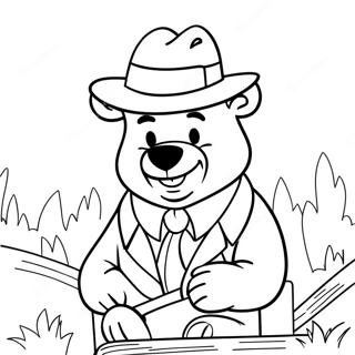 Pagina Para Colorear De Yogi Bear 127500-60982