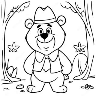 Pagina Para Colorear De Yogi Bear 127500-60983