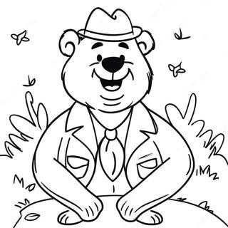 Pagina Para Colorear De Yogi Bear 127500-61110