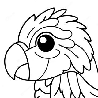 Pagina Para Colorear De Un Guacamayo 127783-61330