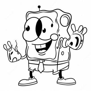 Pagina Para Colorear De Bob Esponja 127886-61411