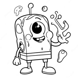 Pagina Para Colorear De Bob Esponja 127886-61412