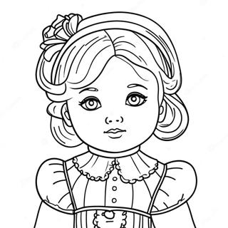 Pagina Para Colorear De Una Muneca De Porcelana Inquietante 127940 61461