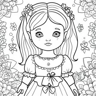 Pagina Para Colorear De Una Muneca De Porcelana Inquietante 127940 61462