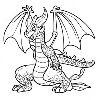 Pagina Para Colorear De Maestros Dragon 128426-61829