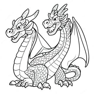 Pagina Para Colorear De Maestros Dragon 128426-61830