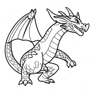 Pagina Para Colorear De Maestro Dragon Majestuoso En Vuelo 128428-61839