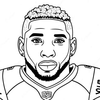 Pagina Para Colorear De Odell Beckham Jr 128556-61930